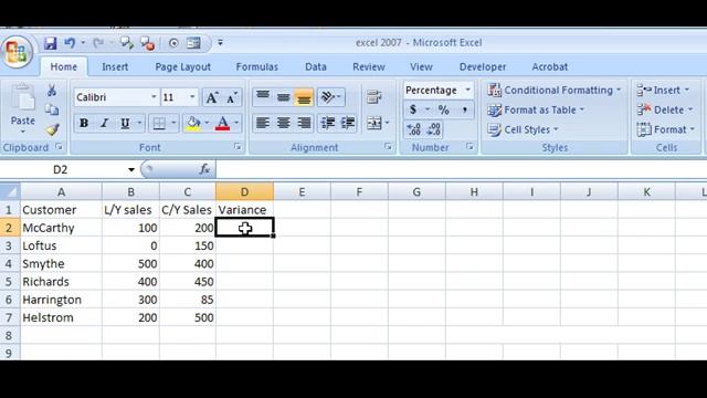 IF ERROR - A Cool new Excel 2007 Function смотреть онлайн
