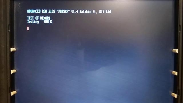 Поиск-1. Запуск переделанного компьютера с подключенным XT-IDE. смотреть онлайн