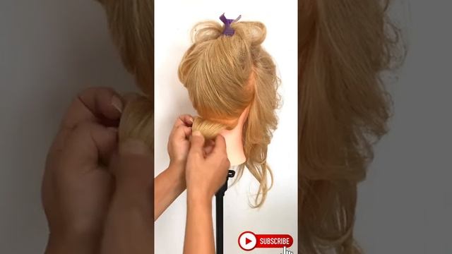 Easy Retro Hairstyles #shorts смотреть онлайн