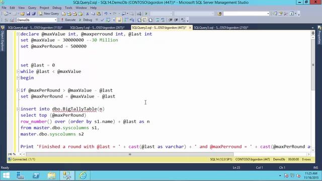 Dealing with SQL Server LOCK Resource Errors смотреть онлайн
