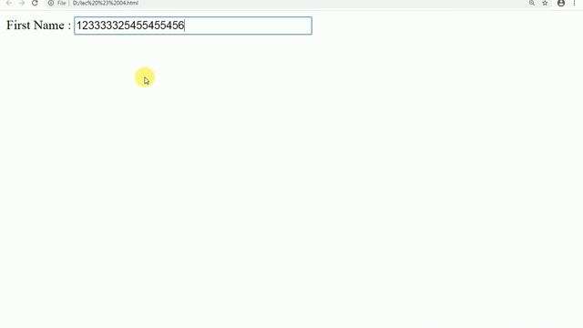 lec # 23 Input Attributes Disabled, Autocomplete, Point, Step, Readonly, placeholder, max, min, urd смотреть онлайн