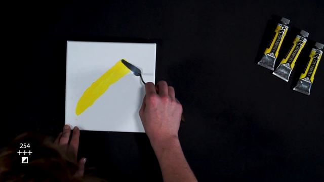 Краска масляная Rembrandt, 254 желтый лимонный прочный смотреть онлайн