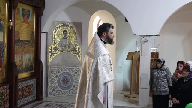 2018.04.07. Проповедь протоиерея Валерия Волощука в праздник Благовещенья Пресвятой Богородицы смотреть онлайн