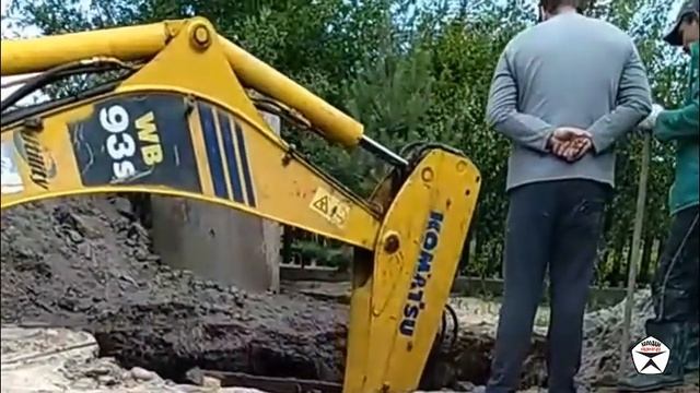 Строительство водяного колодца, копка колец вручную и экскаватором. смотреть онлайн