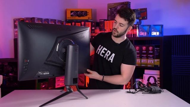 Asus XG32VQ monitor unboxing смотреть онлайн