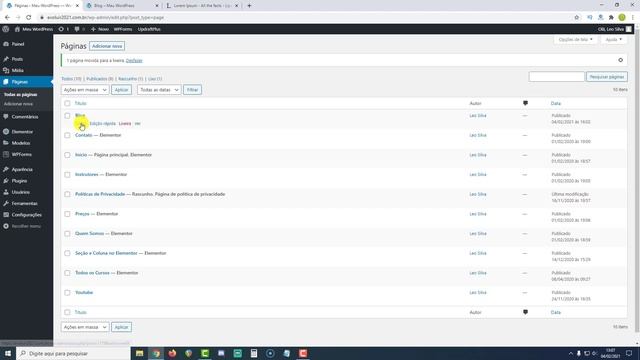 Como Criar um Blog Com WordPress e Elementor Free 2021 #1 смотреть онлайн