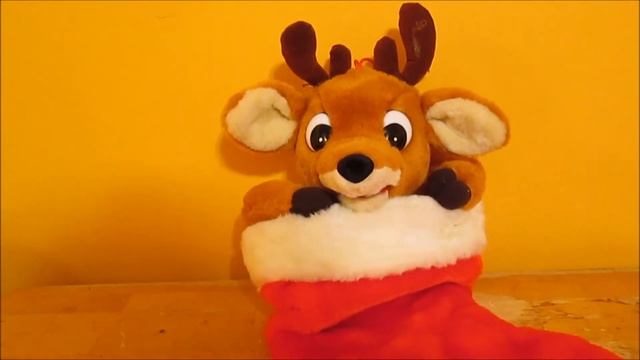 Gemmy - Animated Reindeer Stocking