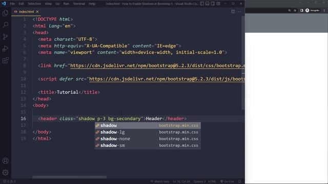 How to Enable Shadows in Bootstrap 5 смотреть онлайн