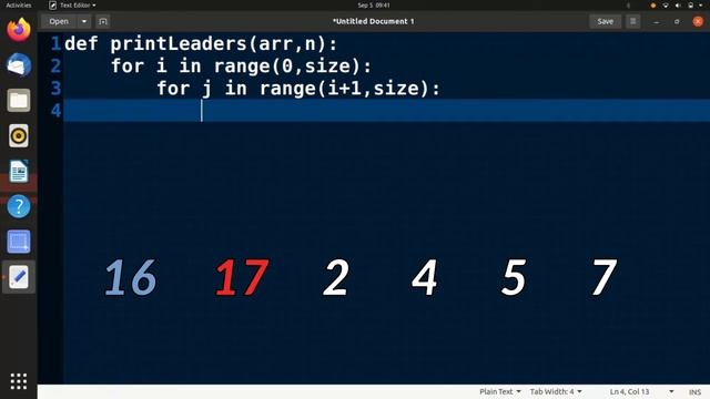 #Array-Question_no_3 #Program to Find LEADERS in the given array. смотреть онлайн