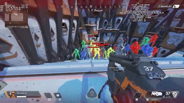 Apex Legends but I added a very overpowered weapon to the game. смотреть онлайн