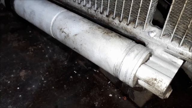 Ремонт радиатора кондиционера.Убираю соту.Tig Welding conditioner radiator auto смотреть онлайн