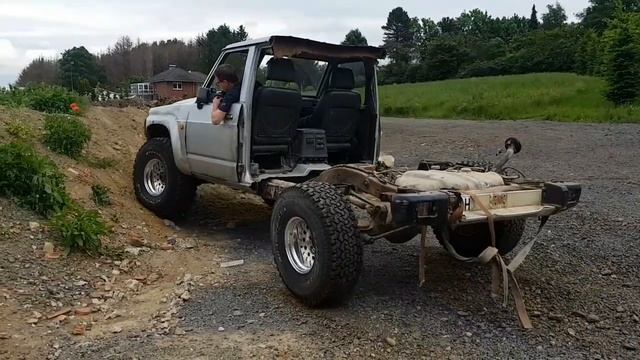 Воскресный Оффроад Nissan Patrol Y60 смотреть онлайн