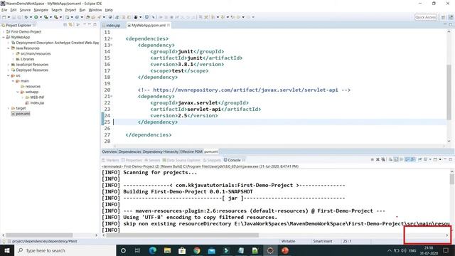 How to create a maven web application in Eclipse IDE || Understanding of pom.xml || Web App in Mave смотреть онлайн