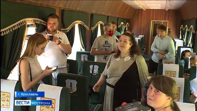 Современная старина «По Золотому кольцу в атмосфере 50-х» Кострома «Золотое кольцо 2021» смотреть онлайн