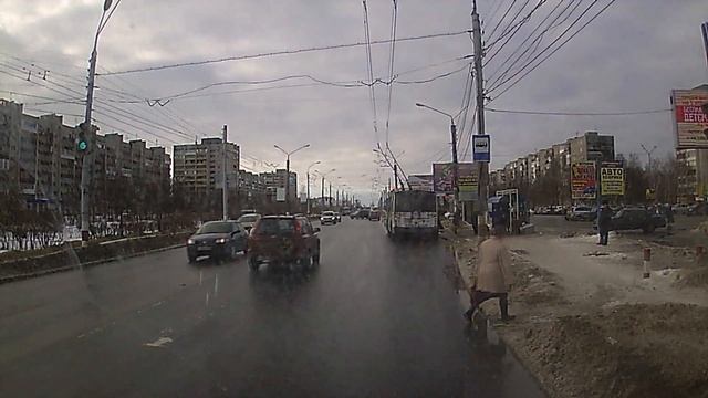 Неисправный светофор Дзержинск 05.02.16 смотреть онлайн