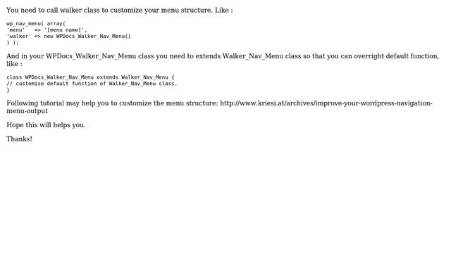 Wordpress: How to add html attributes to the "ul" html tag with "wp_nav_menu" function? смотреть онлайн