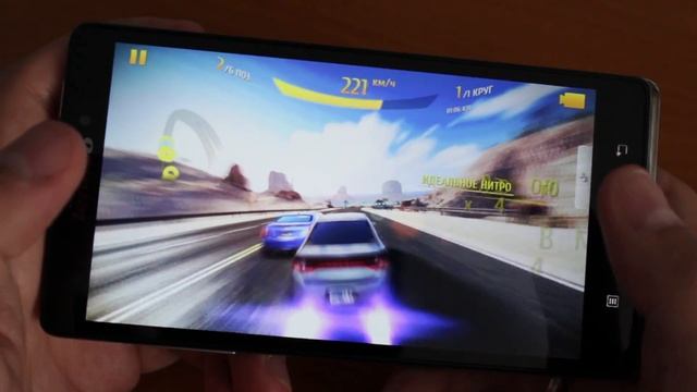 Как идет Asphalt 8 на Lenovo Vibe Z K910 смотреть онлайн