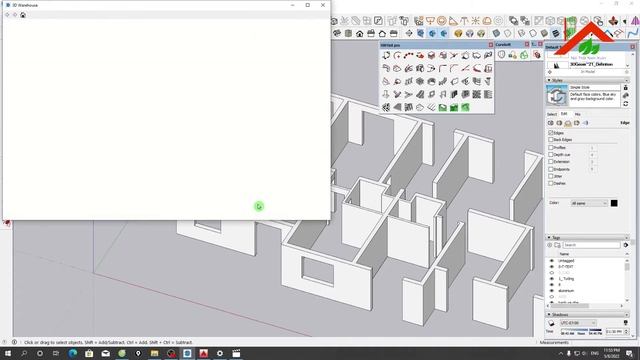 Sketchup Cơ Bản _03_ Import file Cad sang Sketchup 2021 смотреть онлайн