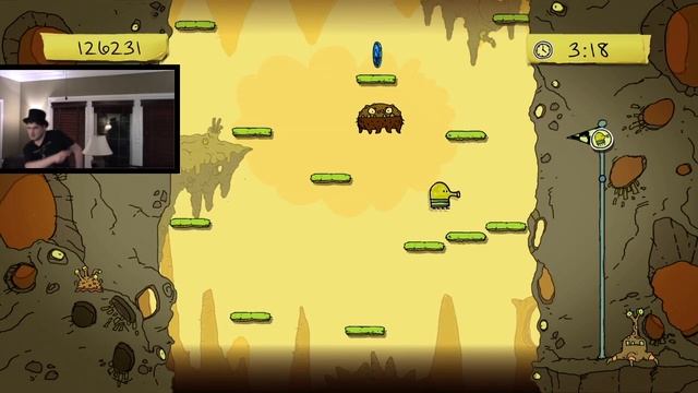 Doodle Jump for Xbox 360 Kinect! смотреть онлайн