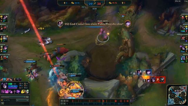 Hyperbaba, AKA Hyunki, turns game around with a Quadra Kill on Kaisa смотреть онлайн