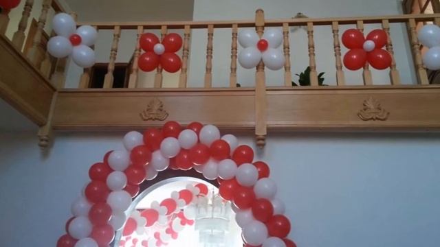 Украшение воздушными шарами смотреть онлайн