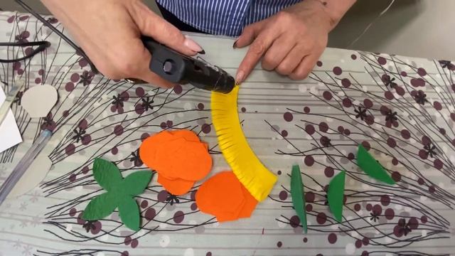 Видео урок "Аленький цветочек из фетра" смотреть онлайн