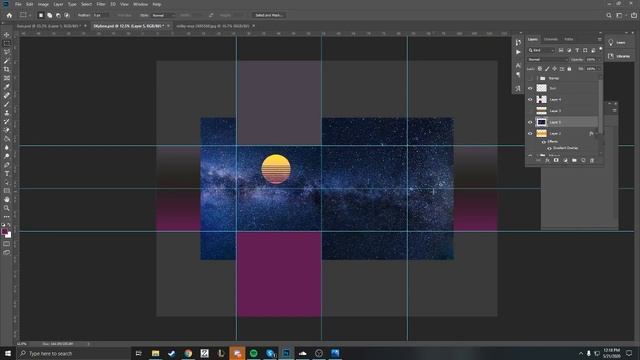 Photoshop & Unity 3D | How to make a Synthwave SkyBox смотреть онлайн