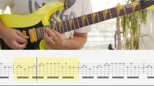 Paul Gilbert - Scarified Lesson With Bigger Tabs