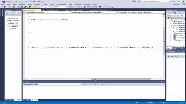 C# Access Kütüphane Otomasyonu #3 [ Code Box ] смотреть онлайн