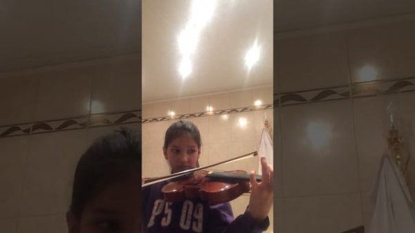 Старинная французская песенка на скрипке