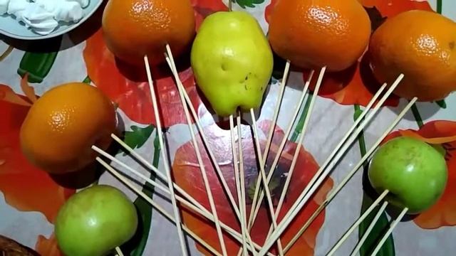 Фруктовий букет | Букет своїми руками | Фруктовый букет | Букет из фруктов смотреть онлайн