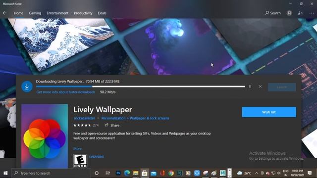 How to set Live Wallpaper on Desktop in Windows10/11 in Tamil смотреть онлайн
