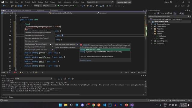 1 - Creating Model for Database смотреть онлайн