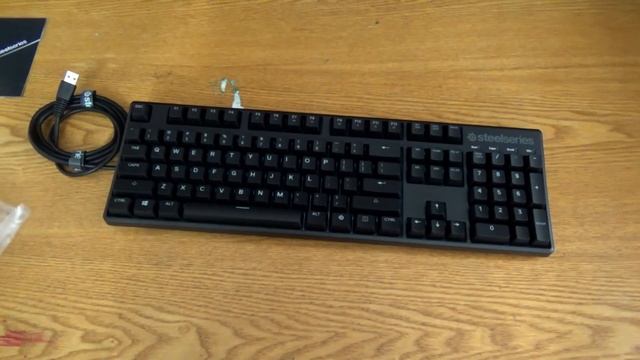 SteelSeries - APEX M500 Keyboard - Unboxing смотреть онлайн