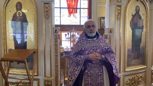 Проповедь на воскресное евангельское чтение. Священник Алексей Чирсков смотреть онлайн