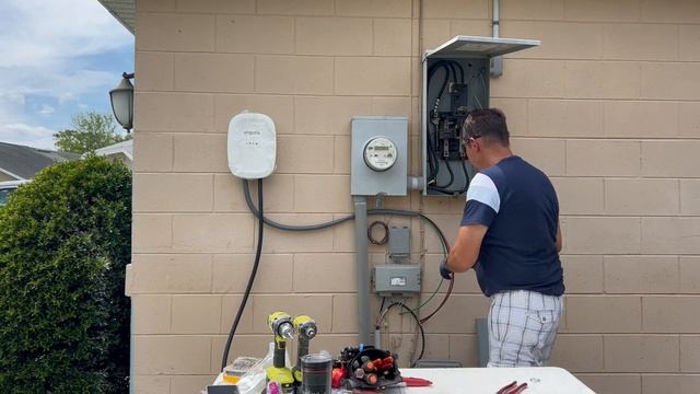 Emporia EV Charger Install смотреть онлайн