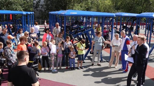 Физкультурно-оздоровительный комплекс для занятий спортивной гимнастикой под открытым воздухом смотреть онлайн
