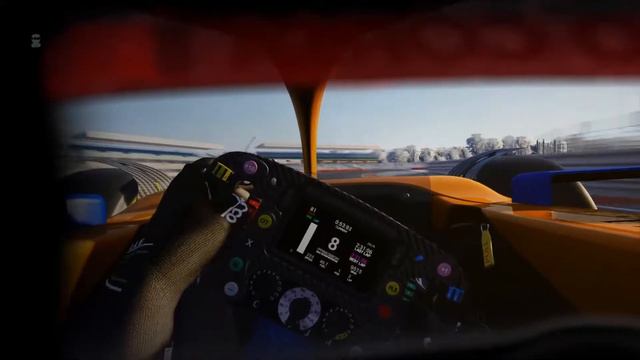 Mclaren F1 Team Test the 2022 F1 car at Silverstone | Assetto Corsa смотреть онлайн