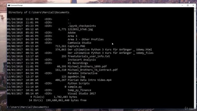 Command Line Basics Class1: #python #pythontutorial #pythonprogramming смотреть онлайн