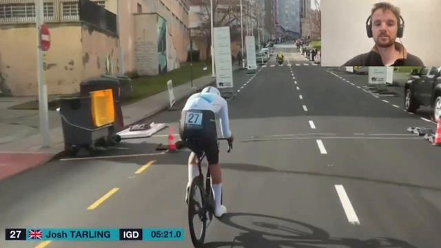 Joshua Tarling VS Jonas Vingegaard Showdown On STORMY Time Trial | O Gran Camino 2024 Stage 1 смотреть онлайн