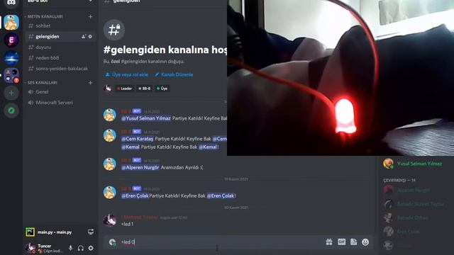 Led Control With Discord via Python! смотреть онлайн