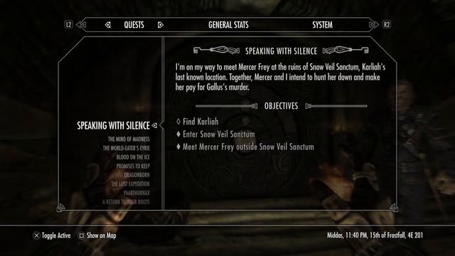 The Elder Scrolls V: Skyrim - Speaking with Silence Mercer Frey PS4 Ultimate Bug Fix 100% смотреть онлайн