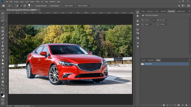 Photoshop Trick For Fast and Easy VECTOR MASKS | 90-Second Tip #19 смотреть онлайн