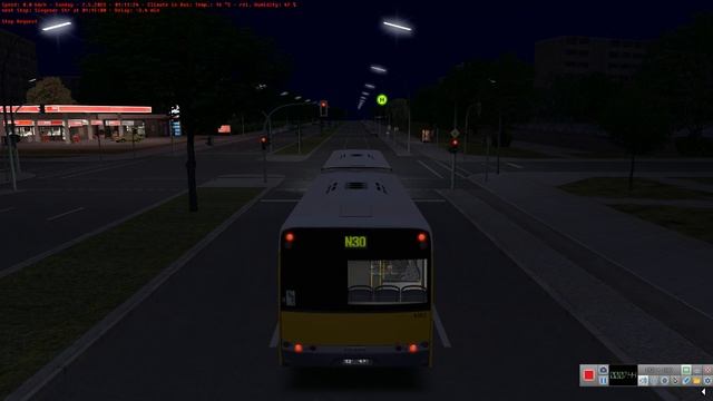 Omsi 2 - Berlin Spandau - Line N30 - Solaris Urbino 18 BVG смотреть онлайн