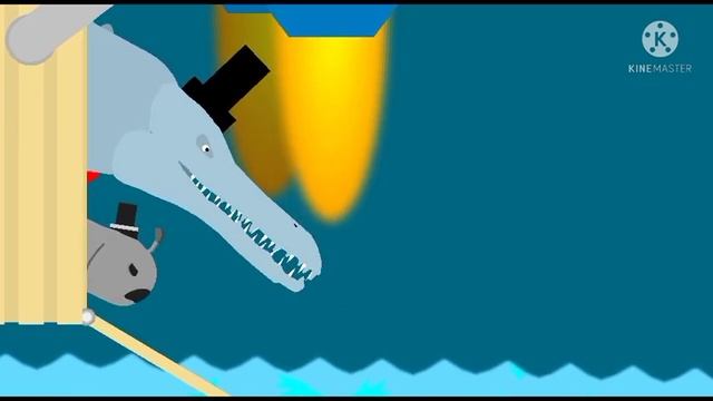 Aircraft killer whale vs Sperm whale (Stick nodes animation) смотреть онлайн
