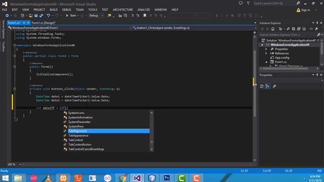 How you can get total days between two dates using C#.net смотреть онлайн