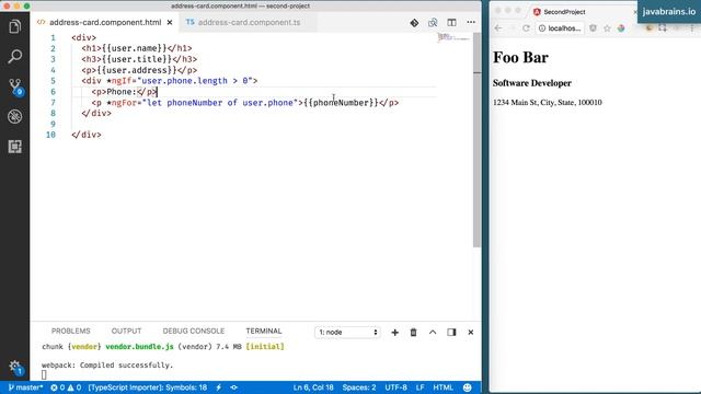 Angular 6 Basics 12 - Using ngIf смотреть онлайн