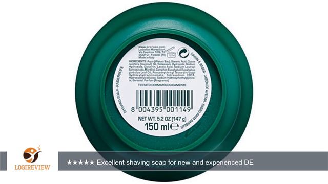 Proraso Shaving Soap in a Bowl, Refreshing and Toning, 5.2 oz (150 ml) | Review/Test смотреть онлайн