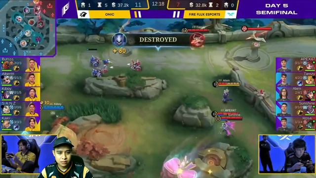 NOBAR ONIC VS FIRE FLUX ESPORTS Games Of The Future MLBB 1/2 || Bahasa Indonesia Part 2 смотреть онлайн