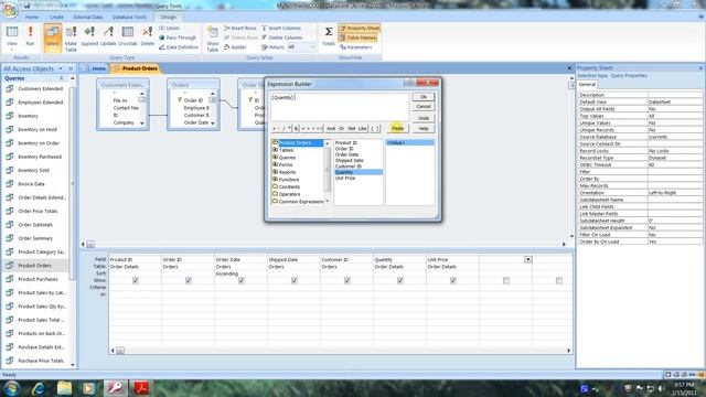 Access 2007 Tutorial How to Add a Calculation Field to a Query смотреть онлайн